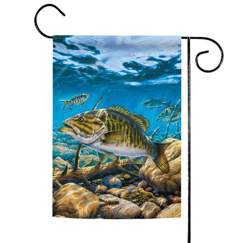 Toland Home Garden Everyday Flag Smallmouth Bass Pond 119842 12x18 Inch Fish  Double Sided Flag – Toland Flags