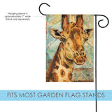 Hand Painted Giraffe Flag image 3