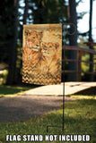 Hand Painted Lioness And Cub Flag image 7
