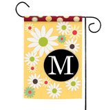 Floral Monogram-M Flag image 1