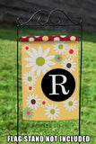 Floral Monogram-R Flag image 7