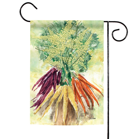 Watercolor Carrots Flag image 1