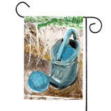 Watercolor Watering Can Flag image 1