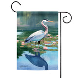 Reflecting Heron Flag image 1