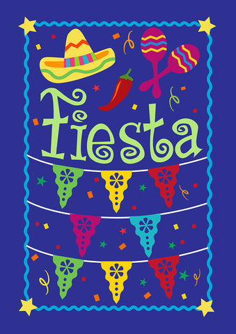 Fiesta Confetti Flag image 1