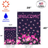 Welcome Rose Flag image 6