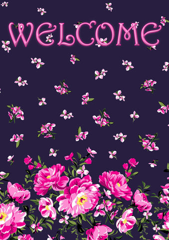 Welcome Rose Flag image 1