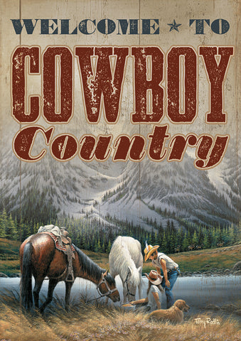 Cowboy Country Flag image 1