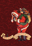Santa And Christmas Mouse Flag image 2