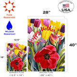 Mothers Day Tulips Flag image 6