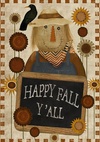 Happy Fall Y'all Flag image 1