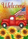 Welcome Harvest Truck Flag image 2
