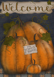 Pumpkin Patch Welcome Flag image 2