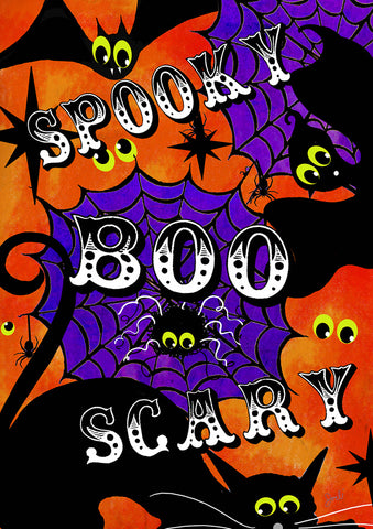Spooky Scary Flag image 1