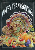 Happy Thanksgiving Chalkboard Flag image 2