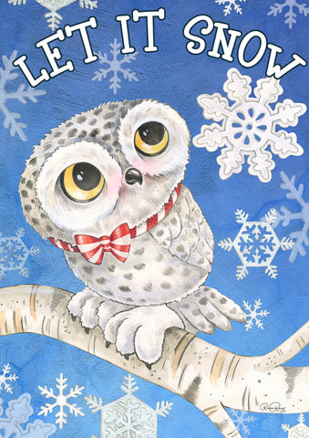 Snowy Owl Flag image 1