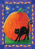 Pumpkin & Cat Flag image 2