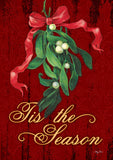 Tis the Season Mistletoe Flag image 2