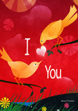 Valentine Birds Flag image 2