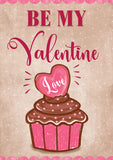Valentine Cupcake Flag image 2