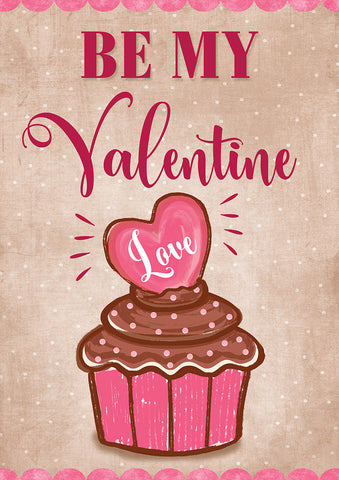 Valentine Cupcake Flag image 1