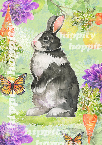 Hippity Hoppity Bunny Flag image 1