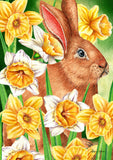 Daffodil Rabbit Flag image 2