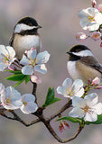 Birds and Blossoms Flag image 2