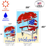 American Beach Flag image 6