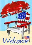 American Beach Flag image 2