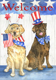 Patriotic Pups Flag image 2