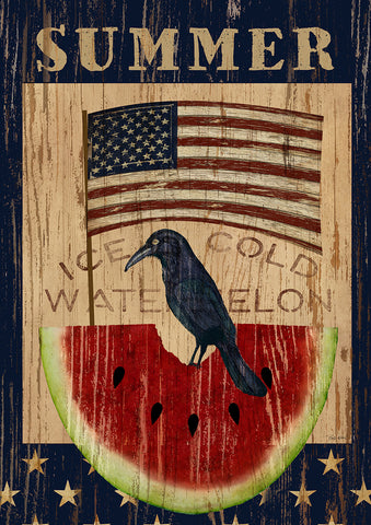 Summer Watermelon Flag image 1