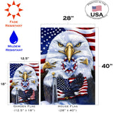 Patriotic Eagles Flag image 6
