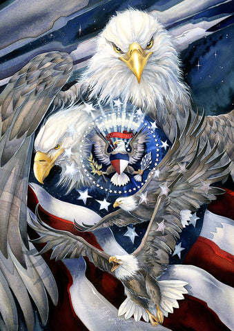 Soaring Eagles Flag image 1
