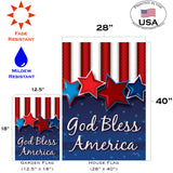 God Bless America Stars Flag image 6