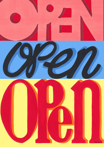 Open Open Open Flag image 1