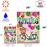 Floral Spring Bike Flag image 6