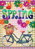 Floral Spring Bike Flag image 2