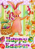 Pastel Easter Bunny Flag image 2