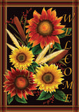 Sunflower Welcome Flag image 2