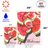 Welcome Watermelon Flag image 6