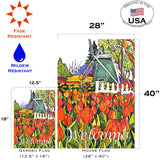 Windmill And Tulips Flag image 6