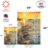 Welcome Sunset Beach Flag image 6