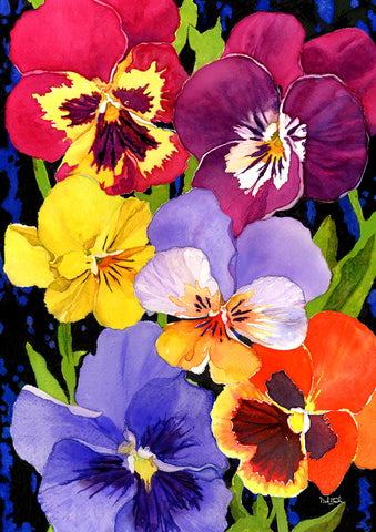 Pansy Perfection Flag image 1