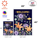 Welcome Lilies Flag image 6