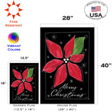 Christmas Poinsettia Flag image 6
