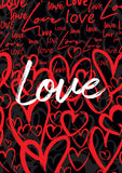 Love Hearts Flag image 2