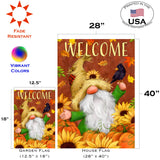 Welcome Fall Gnome Flag image 6