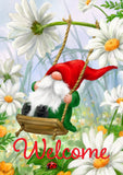 Welcome Swing Gnome Flag image 2
