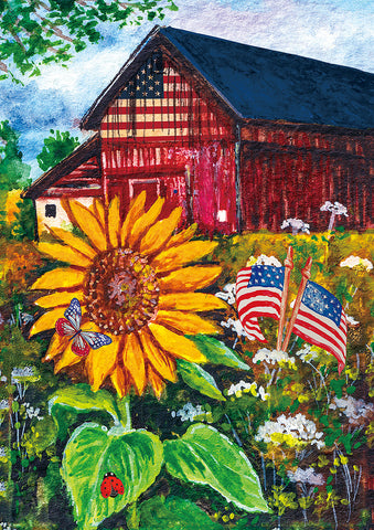 Sunflower Farm Flag image 1